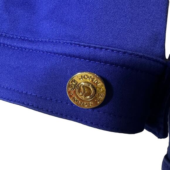St. John Sport Royal Blue Jacket - Picture 6 of 6